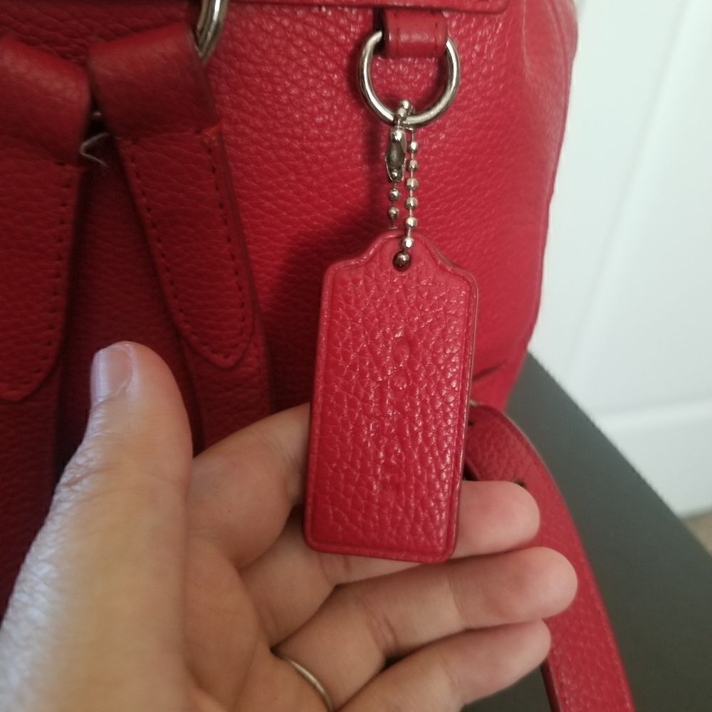 Coach Mini Leather Backpack - Picture 6 of 9